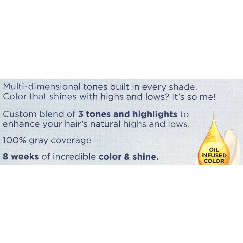 Permanent Hair Color Cream - Multiple Shades, 8 Week Coverage, Salon-Quality