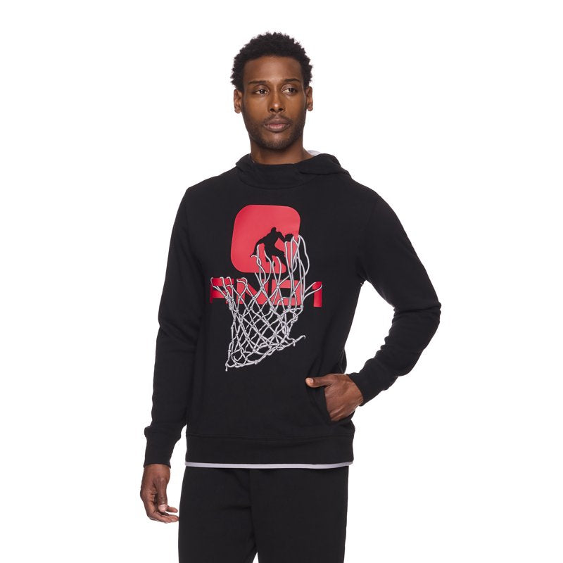 Basketball Hoodie for Men and Big Men with Logo and Pockets - Up to 5XL
