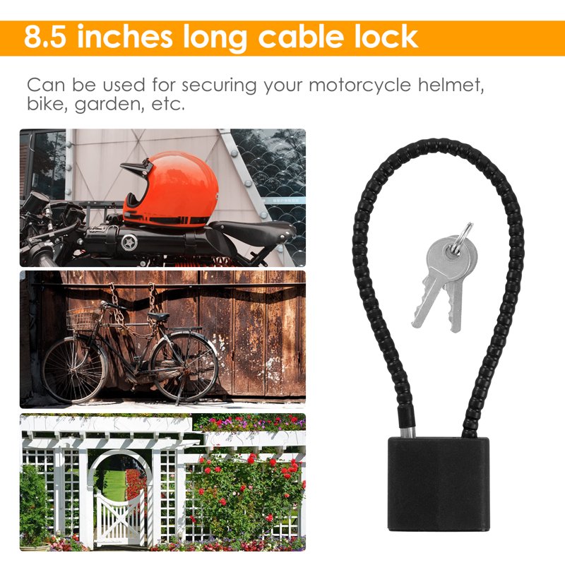 keyed Cable Lock for Firearms, Pistols, Rifles & Shotguns - Child Safety Lock