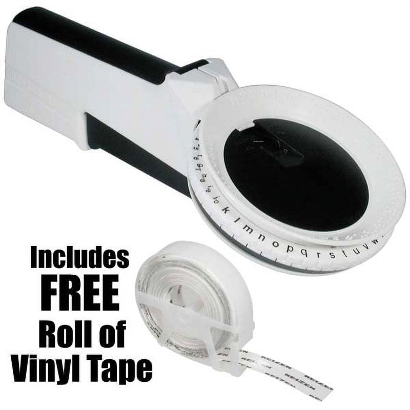 Portable Braille Labeler for Files DVDs Credit Cards - Reizen RL-350