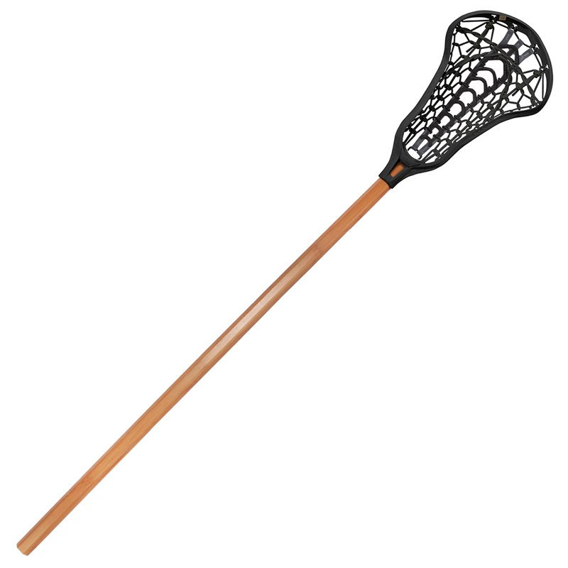 Men's Bamboo Lacrosse Shaft - Carbonized Brown 40 Inch Goalkeeper Stick