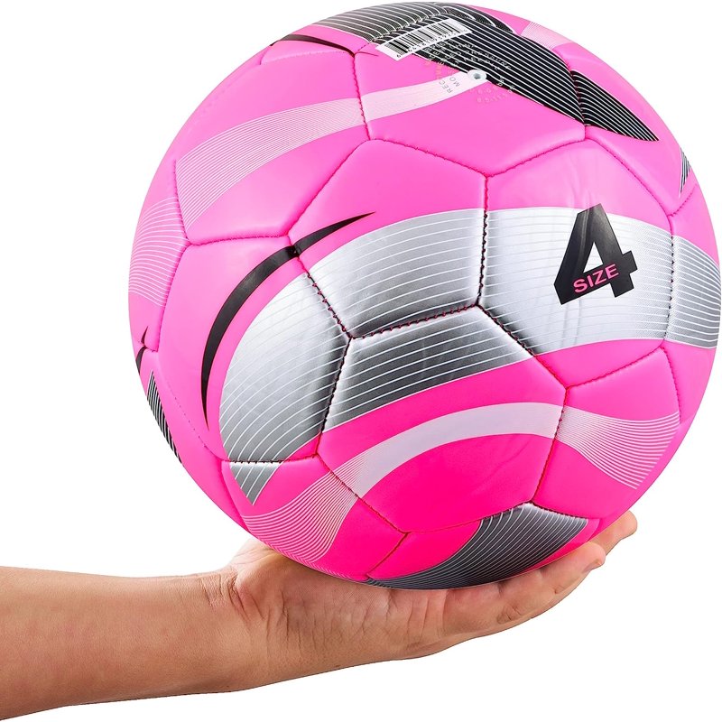 (3 Pack) Vizari Hydra Soccer Ball – Pink 3, Indoor & Outdoor, TPU, Sizes 3/4/5