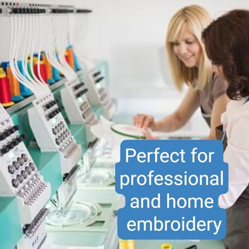 Embroidery Stabilizer Roll - Cut Away 12x50 Inches, Professional Support