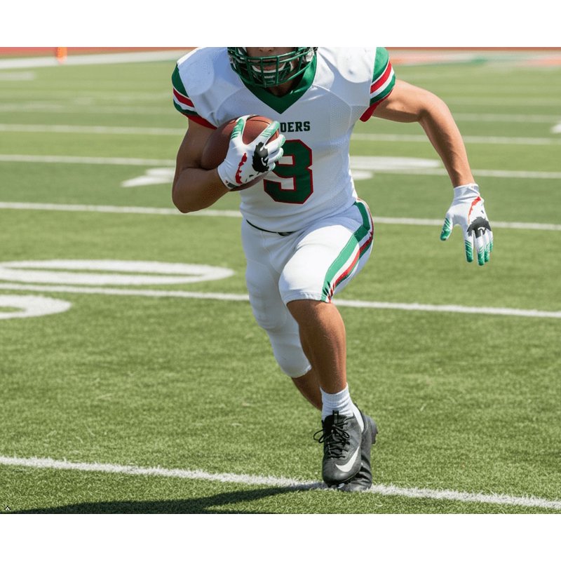 Football Receiver Gloves - Elite Grip & Comfort for Youth M-L