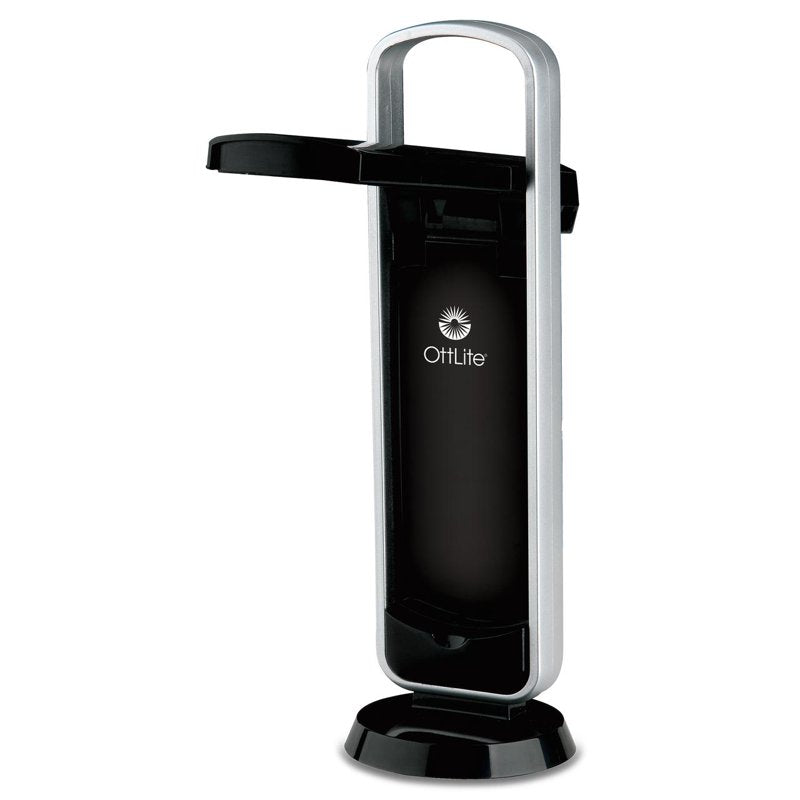 LED Portable Desk Lamp with Handle - Battery Operated Task Light for Home & Travel