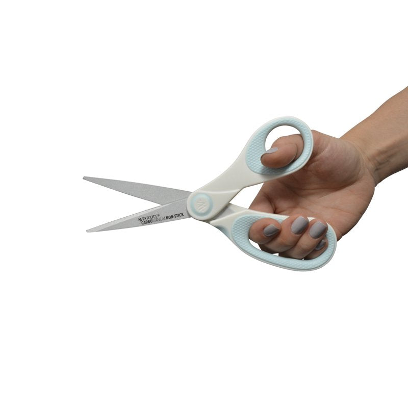 Carbo Titanium Non-Stick Scissors 8 Inch - Westcott Craft & Office Shears