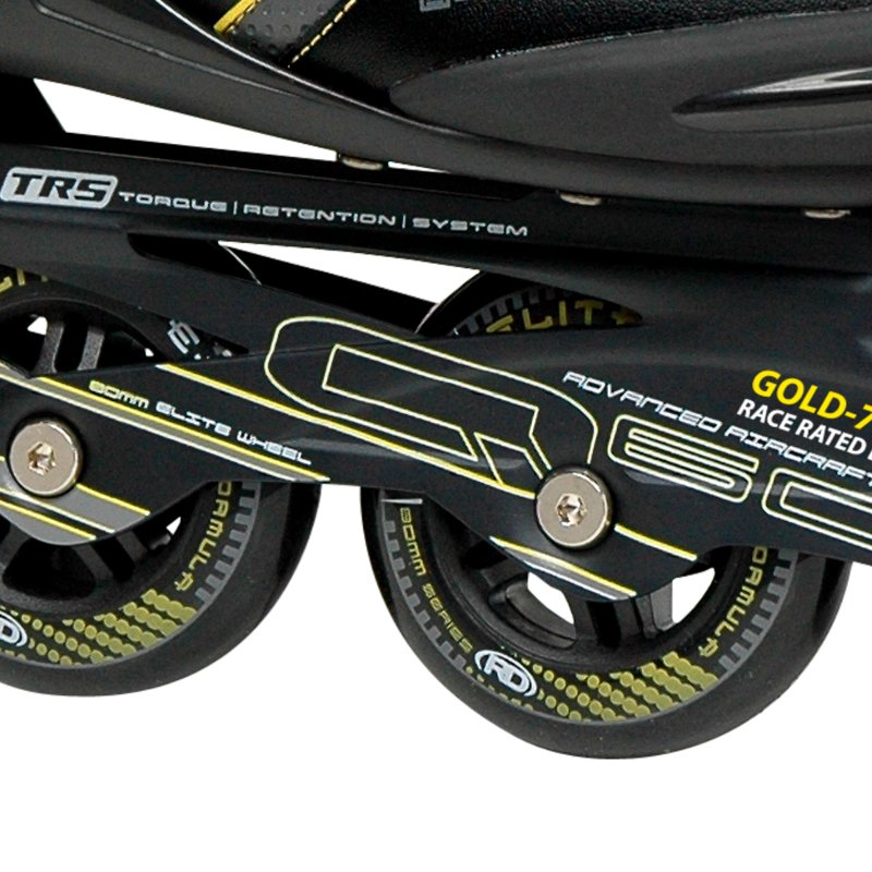 Men's Inline Skates Sporty Lightweight Aluminum Frame Comfort Padding