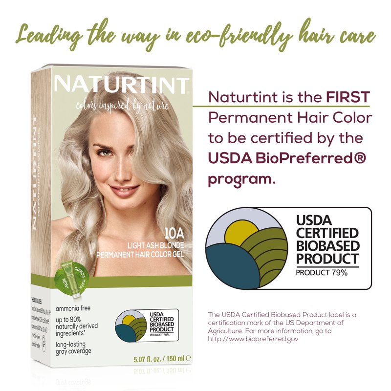 Natural Permanent Hair Color Kit - Multiple Shades, Vegan & Gentle
