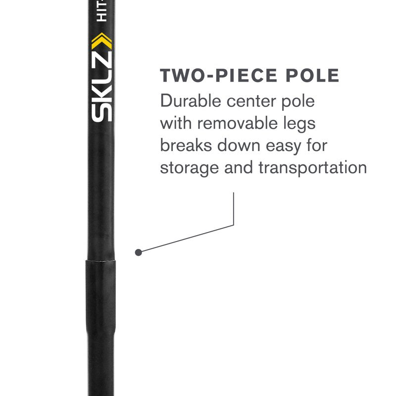 Portable Baseball Swing Trainer with Stand for Batting Practice