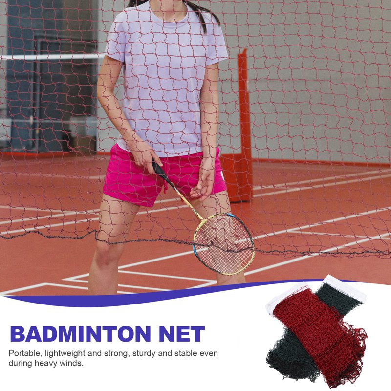 Badminton Net 2-Pack - Portable Foldable Net for Indoor & Outdoor Play