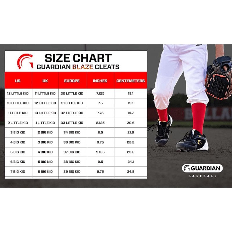 Youth Unisex Baseball Softball Turf Shoes with Ankle Support and Grip