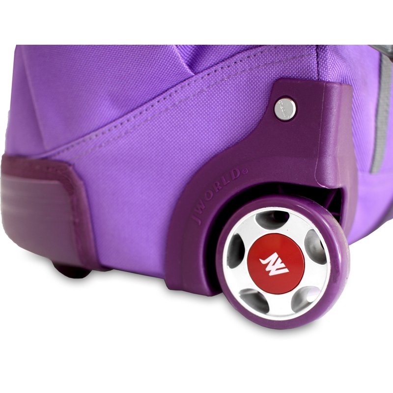 Kids Rolling Backpack with Character Design 16-Inch School & Travel Bag