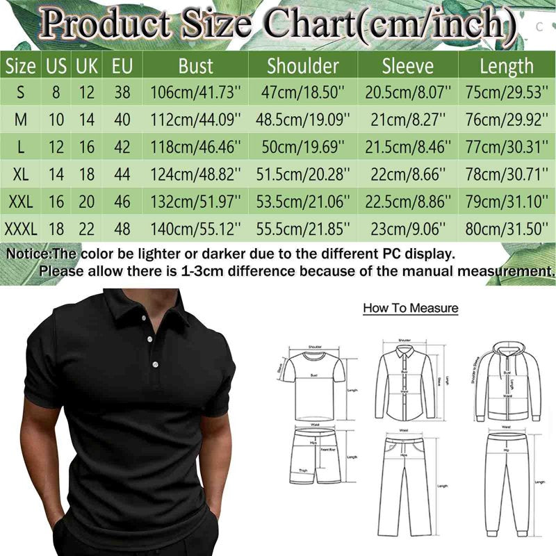 Men's Polo Shirts Quick-Dry Golf Polo for Casual & Sports Wear