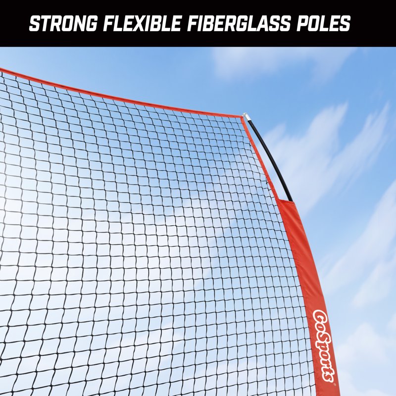 20' x 10' Sports Barrier Net for Baseball, Basketball, Football & More