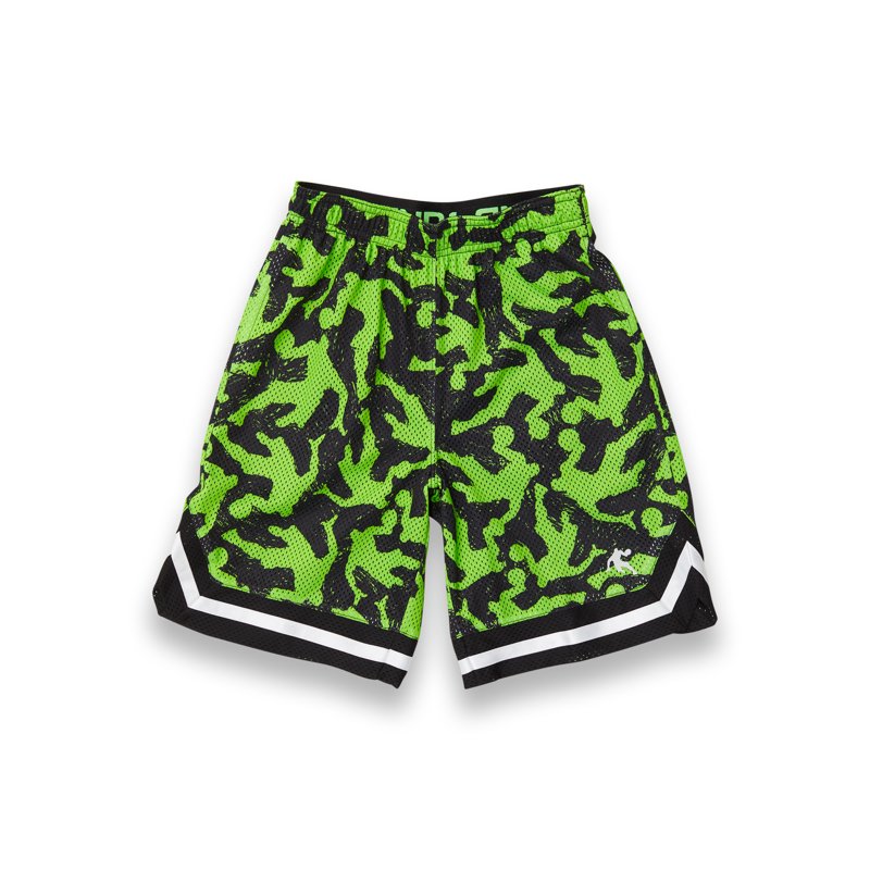 Kids Basketball Shorts 2-Pack for Boys - Breathable Mesh Athletic Wear