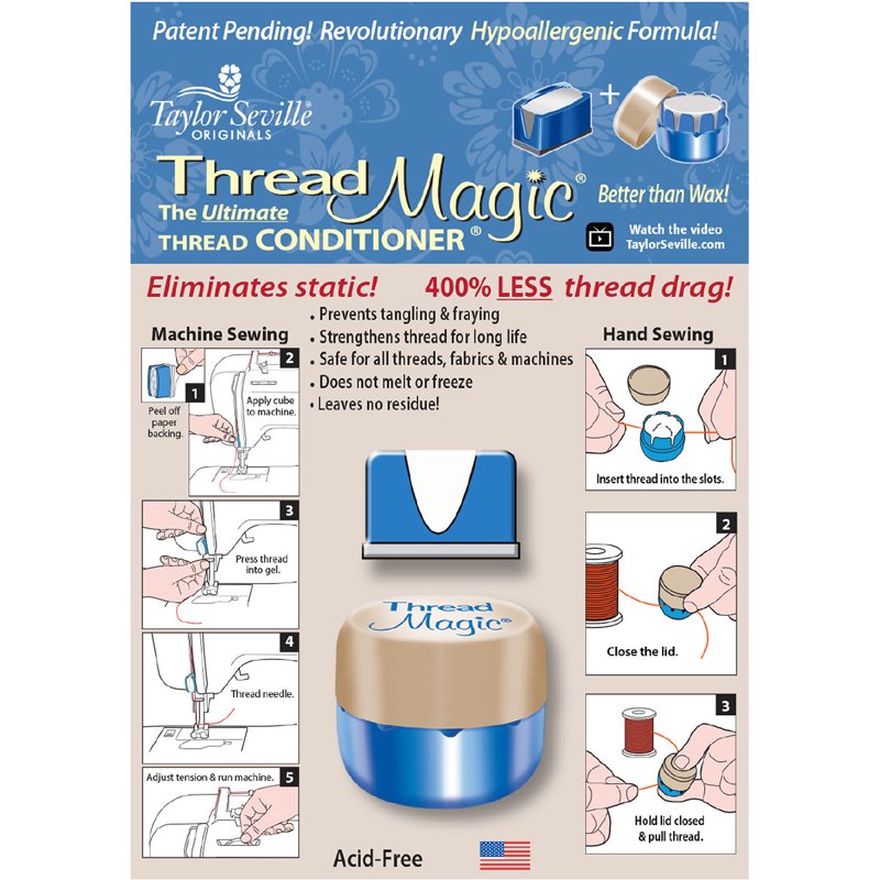Thread Management Cube for Sewing - UV, Mold & Tangling Protection