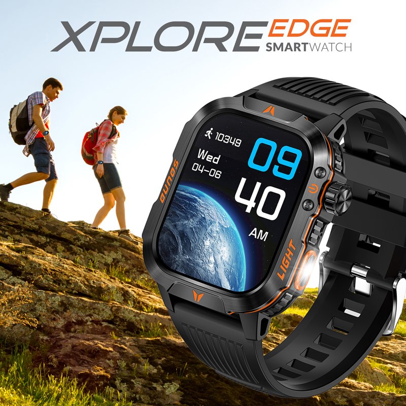Bluetooth Smartwatch with Heart Rate Blood Pressure Oxygen Sleep Tracking 2-Inch Screen