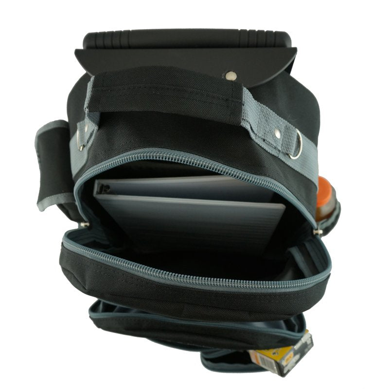 Heavy Duty Large Rolling School Backpack with Wheels - Unisex, Water-Resistant Polyester