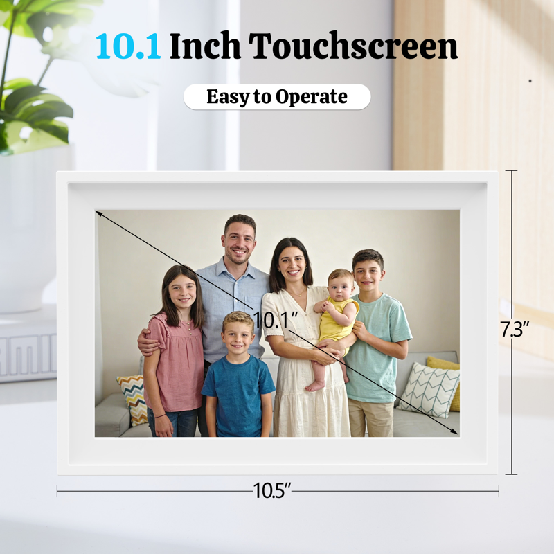 10.1 Inch Digital Calendar Wall Touch Screen Chore Chart Family Organizer