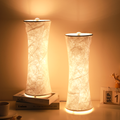 Dimmable Table Lamp Set of 2 with 10 Brightness Levels & 3 Color Temperatures, Small Reading Night Light with Fabric Shade