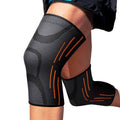 Compression Knee Support Brace for Men Women - Adjustable Size M-XXL