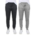 Men's Slim-Fit French Terry Jogger Lounge Pants 2-Pack
