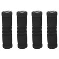 Bike Handlebar Grips 2 Pair Soft Sponge Anti-Skid Comfortable Vibration Damping