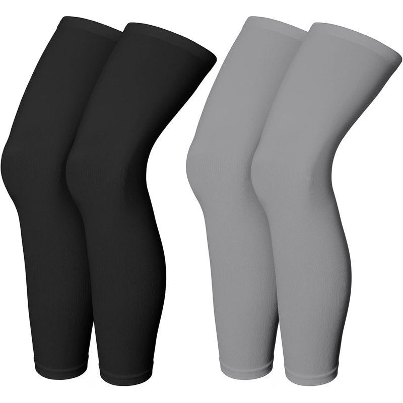 Compression Leg Sleeves for Sports & Outdoor Activities - Full Length Support