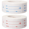 Removable Food Labels Set - 1000 Pieces, 1x2 Inch Date Stickers for Freezer & Refrigerator