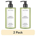Hand Wash with Lime & Mandarin - 2 Pack, 11.8 oz each - Vegan, Paraben & Sulfate Free