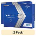 (2 Pack) Callaway ERC Soft Triple Track Golf Balls 12pk White, 2023