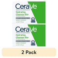 Hydrating Cleansing Bar for Face & Body - 2 Pack, Moisturizing & Gentle