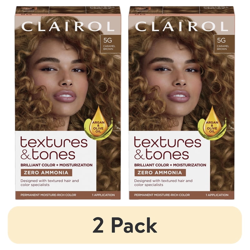 Ammonia-Free Permanent Hair Dye - Moisturizing Color Creme 2 Pack