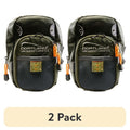 Adult Tackle Bag with Multiple Pouches - Green Fishing Tackle Storage Pack