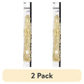 Two Pack Dainty Oval Chain with 3-Inch Extenders for Jewelry Making - Gold Finish