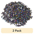 Rainbow Glass Beads Filler Set - Multi-Size Craft Beads for Jewelry & DIY Projects