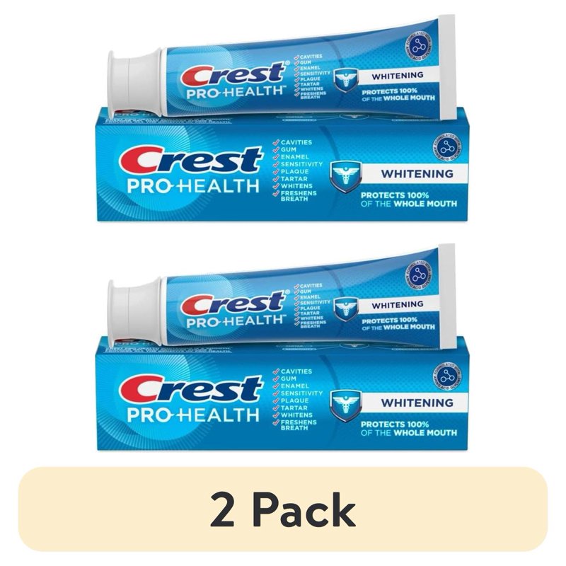 Whitening Gel Toothpaste with Fluoride - 4.3 oz, Multipack Options