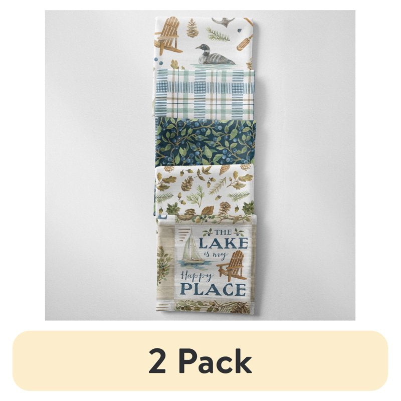 Cotton Fabric Fat Quarter Bundle 18x21 Inches Multi-Color 5 Pieces for Quilting & Crafts