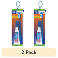 Travel Toothbrush Kit with Soft Bristle Toothbrush, Toothpaste & Cap - TSA Compliant
