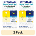Baby Tooth Gel Pack for Teething Relief - Day & Night Natural Soothing