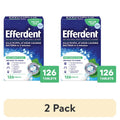 Denture & Retainer Cleaner Tablets Mint Fresh 126 Count - Odor & Stain Removal