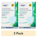 Effervescent Antibacterial Denture Cleanser Tablets - Mint Fresh, 126 Count, Multipack