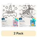 Paint Your Own Mermaid and Cupcake Canvas Art Kit - 2 Pack