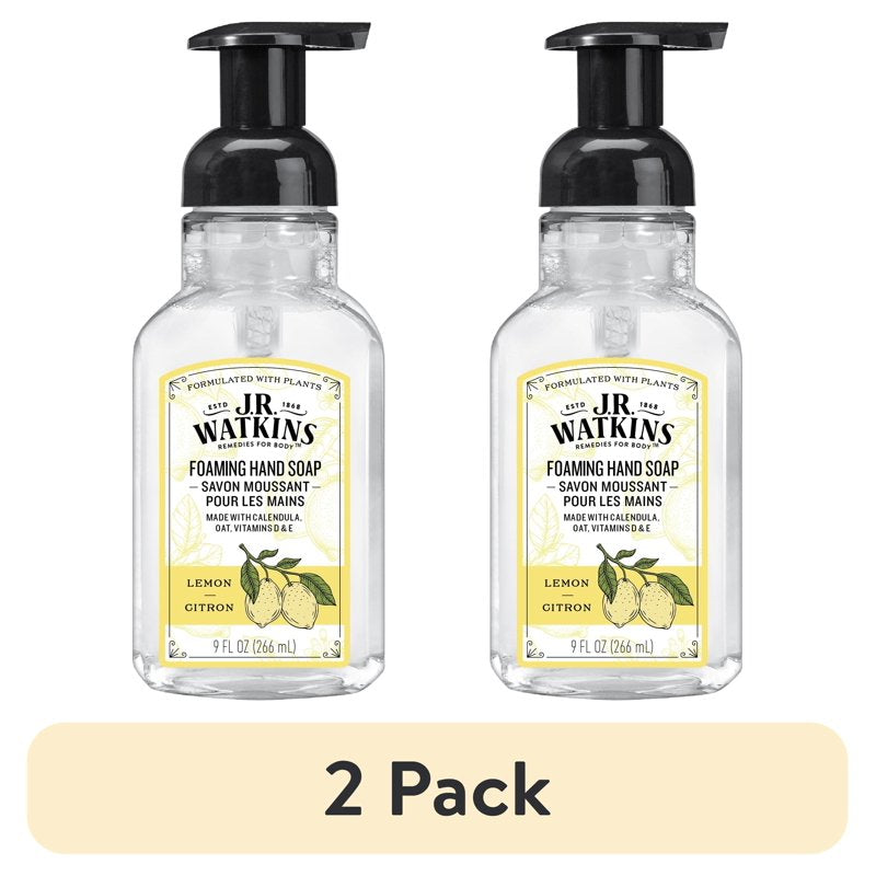 Foaming Hand Soap Lemon Citrus Scent 9 fl oz - 2 Pack