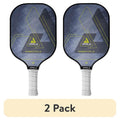 (2 Pack) JOOLA Essentials Pickleball Paddle - Blue, 15.5" Length, 8.2oz - USAPA Approved