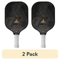 JOOLA Essentials Pickleball Paddle 2 Pack - Fiberglass USAPA Approved, Black