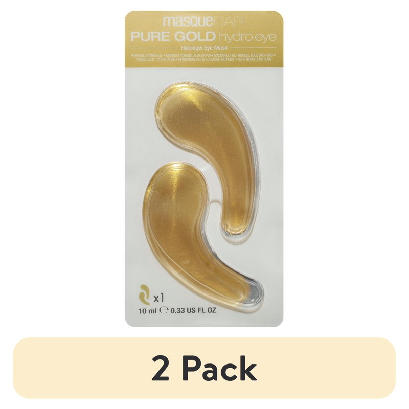 Hydro Gel Eye Patches with Gold & Collagen - Brightening & Hydrating 2 Pack