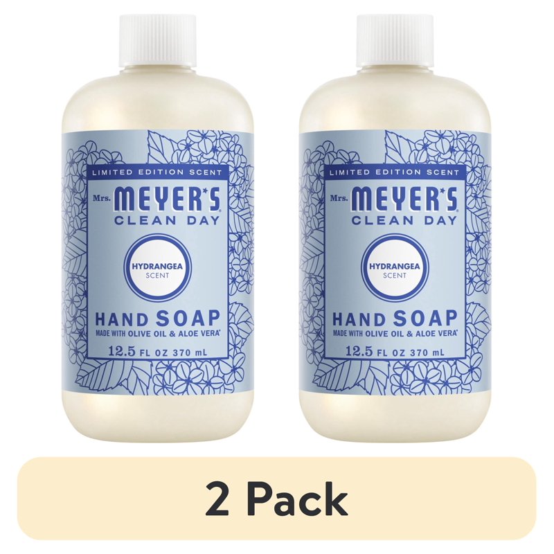 Hydrangea Scent Liquid Hand Soap 12.5 Fl Oz - 2 Pack