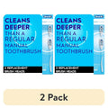 (2 Pack) Oral-B Deep Clean Replacement Toothbrush Heads - Compatible with Battery-Powered Electric Toothbrushes