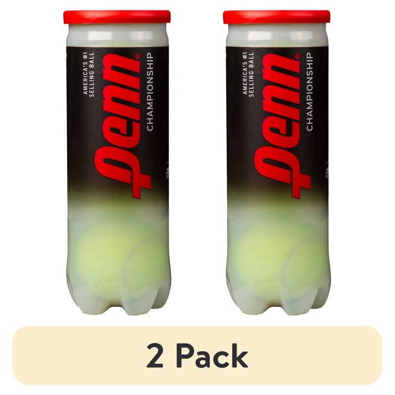 Tennis Balls - Pack of 6, 12, or 3 Count, Regular Duty Felt for Soft Court Play